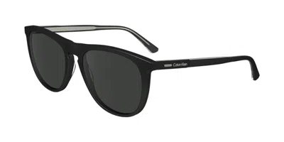 Calvin Klein Ck24508s 001 Men's Sunglasses Black Size 55