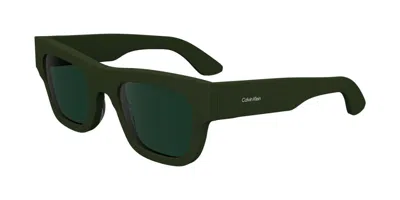 Calvin Klein Ck24510s 300 Men's Sunglasses Green Size 51