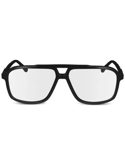 Calvin Klein Ck24518 Rectangle-frame Glasses In Black