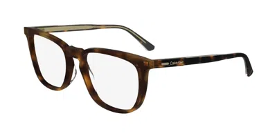 Calvin Klein Ck24519 Men's Glasses, Tortoiseshell, Size 53 In Brown