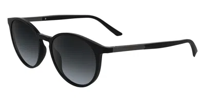 Calvin Klein Ck24539s 001 Men's Sunglasses Black Size 53 In Blue