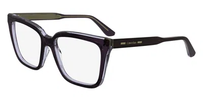 Calvin Klein Ck24541 Women's Glasses, Purple, Size 53 In Black