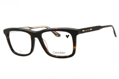 Calvin Klein Ck24542 Rectangular Acetate Eyeglasses In Black