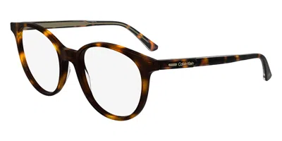 Calvin Klein Ck24543 Women's Glasses, Tortoiseshell, Size 52 In Brown