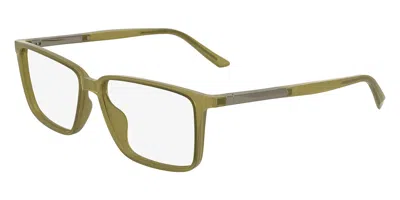 Calvin Klein Ck24547 Men's Glasses, Brown, Size 55 In Green