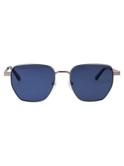 Calvin Klein Ck25100s Sunglasses In Blue