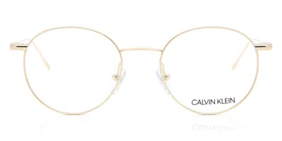 Calvin Klein Ck5460 714 Men's Glasses Gold Size 49 - Free Lenses - Blue Light Block Available