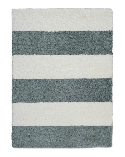 Calvin Klein Ck720 Chicago Area Rug, 4' X 6' In White/gray