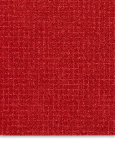 Calvin Klein Ck830 Las Vegas Area Rug, 4' X 6' In Red