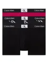 Calvin Klein Logo Underwear Three-piece In Black