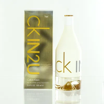 Calvin Klein Ckin2u /  Edt Spray 3.3 oz (w) In White