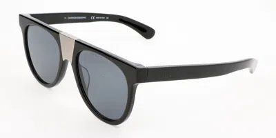 Calvin Klein Cknyc1851s 001 Women's Sunglasses Black Size 52