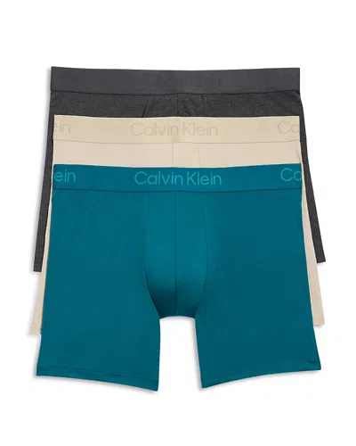 Calvin Klein Classic Boxer Briefs, Pack Of 3 In Multi