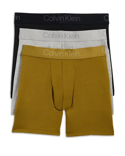 Calvin Klein Classic Boxer Briefs, Pack Of 3 In Multi