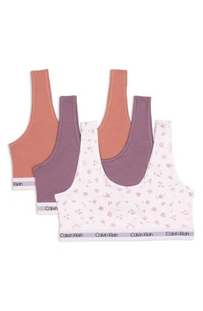 Calvin Klein Kids'  Classic Bralette In Multi