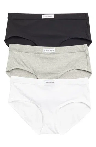 Calvin Klein Classic Comfort 3-pack Cotton Briefs In Multi
