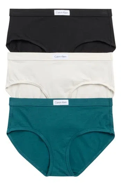Calvin Klein Classic Comfort 3-pack Cotton Briefs In Multi