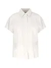 Calvin Klein Chemise À Manches Courtes In White
