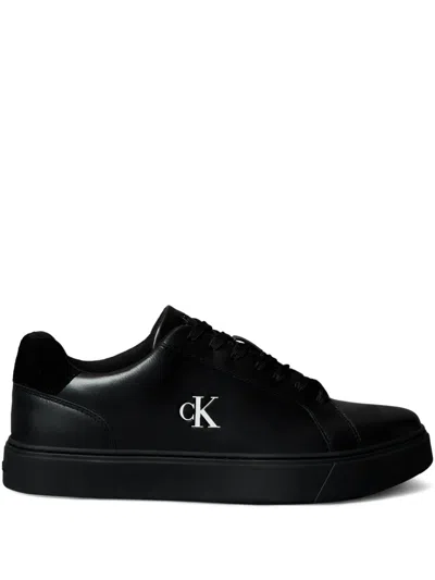 Calvin Klein Classic Sneakers In Black