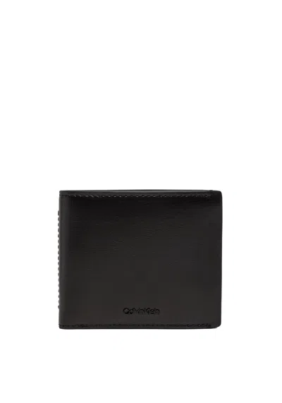Calvin Klein Clean Esntl Bifold 5cc Man  K50k512264-beh Black