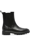 Calvin Klein Cleat Chelsea Boot In Black
