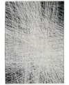 Calvin Klein Closeout!  Ck50 Balian Ck55 5'3" X 7'3" Area Rug In Black