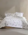 Calvin Klein Closeout!  Eternity Floral Cotton Gauze 3-pc. Comforter Set, Queen In White