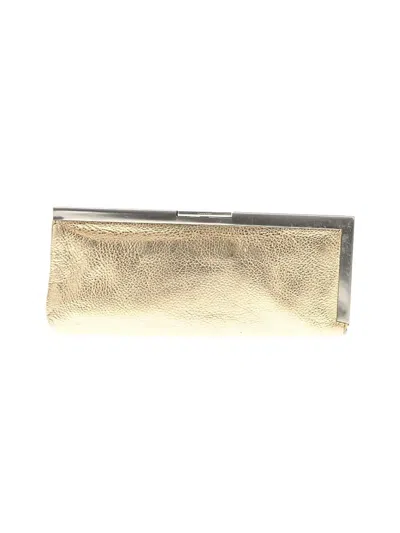 Pre-owned Calvin Klein Clutch In Gold