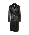 Calvin Klein Trench In Black