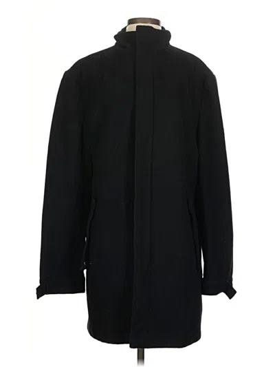 Pre-owned Calvin Klein Coat In Black