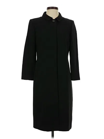 Pre-owned Calvin Klein Coat In Black