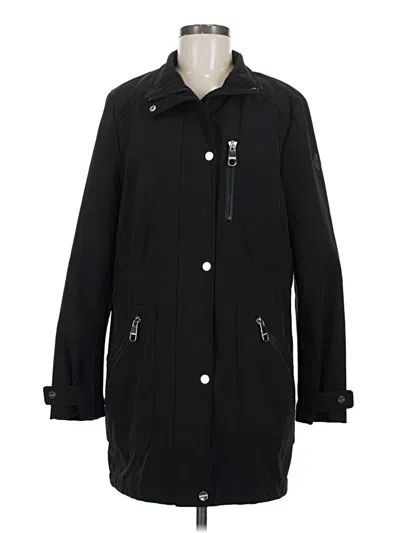Pre-owned Calvin Klein Coat In Black