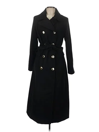 Pre-owned Calvin Klein Coat In Black
