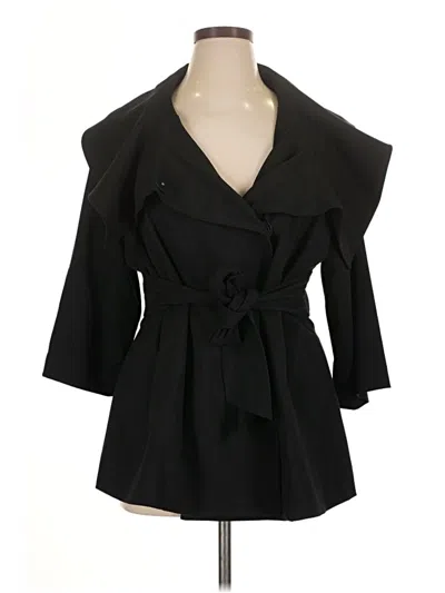 Pre-owned Calvin Klein Coat In Black