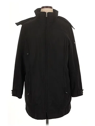 Pre-owned Calvin Klein Coat In Black