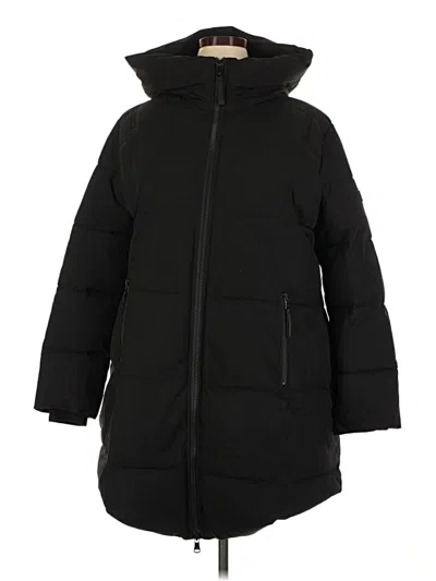 Pre-owned Calvin Klein Coat In Black