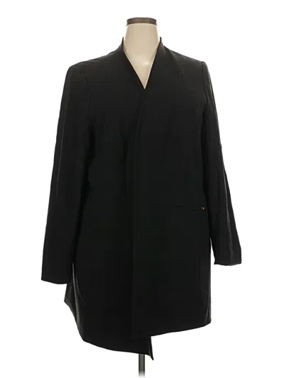 Pre-owned Calvin Klein Coat In Black