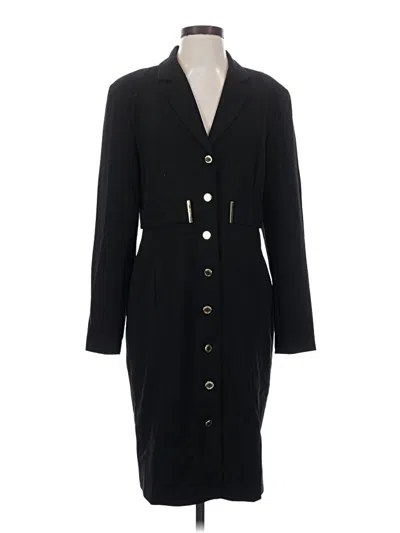 Pre-owned Calvin Klein Coat In Black