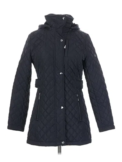 Pre-owned Calvin Klein Coat In Blue