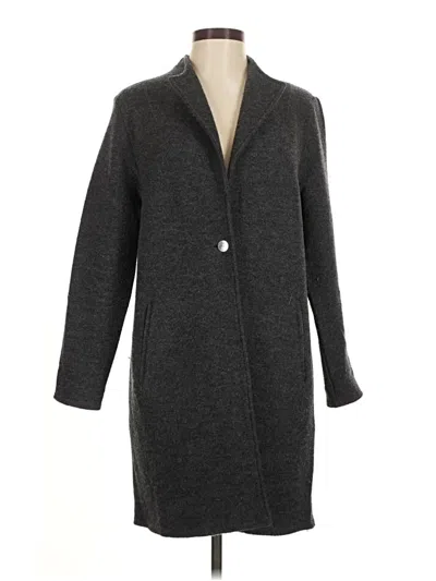 Pre-owned Calvin Klein Coat In Gray