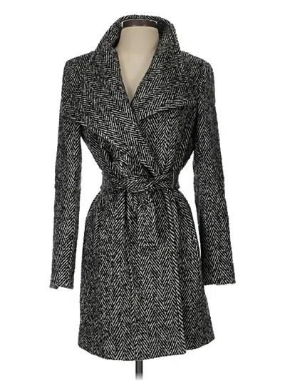 Pre-owned Calvin Klein Coat In Gray
