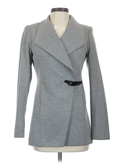 Pre-owned Calvin Klein Coat In Gray