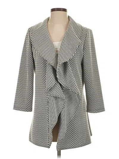 Pre-owned Calvin Klein Coat In Gray
