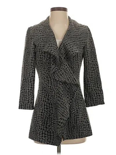 Pre-owned Calvin Klein Coat In Gray