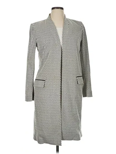 Pre-owned Calvin Klein Coat In Gray