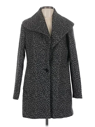 Pre-owned Calvin Klein Coat In Gray
