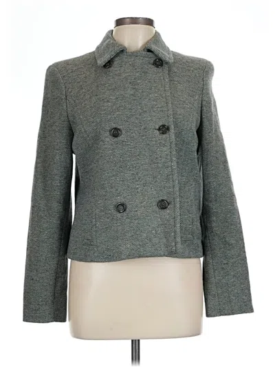 Pre-owned Calvin Klein Coat In Gray