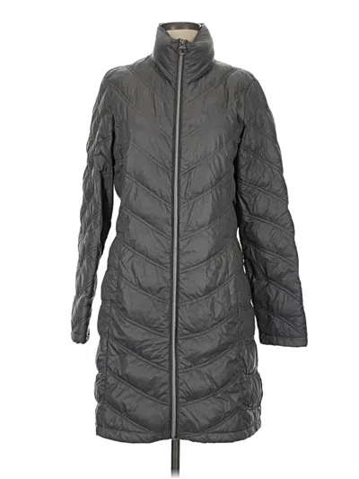 Pre-owned Calvin Klein Coat In Gray