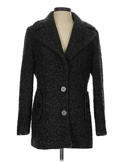 Pre-owned Calvin Klein Coat In Gray