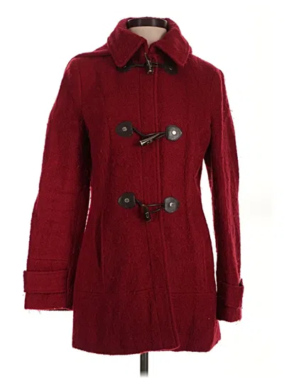 Pre-owned Calvin Klein Coat In Red